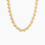 Collier Calliandra Acier Jaune - Colliers fantaisie Femme | Histoire d&rsquo;Or