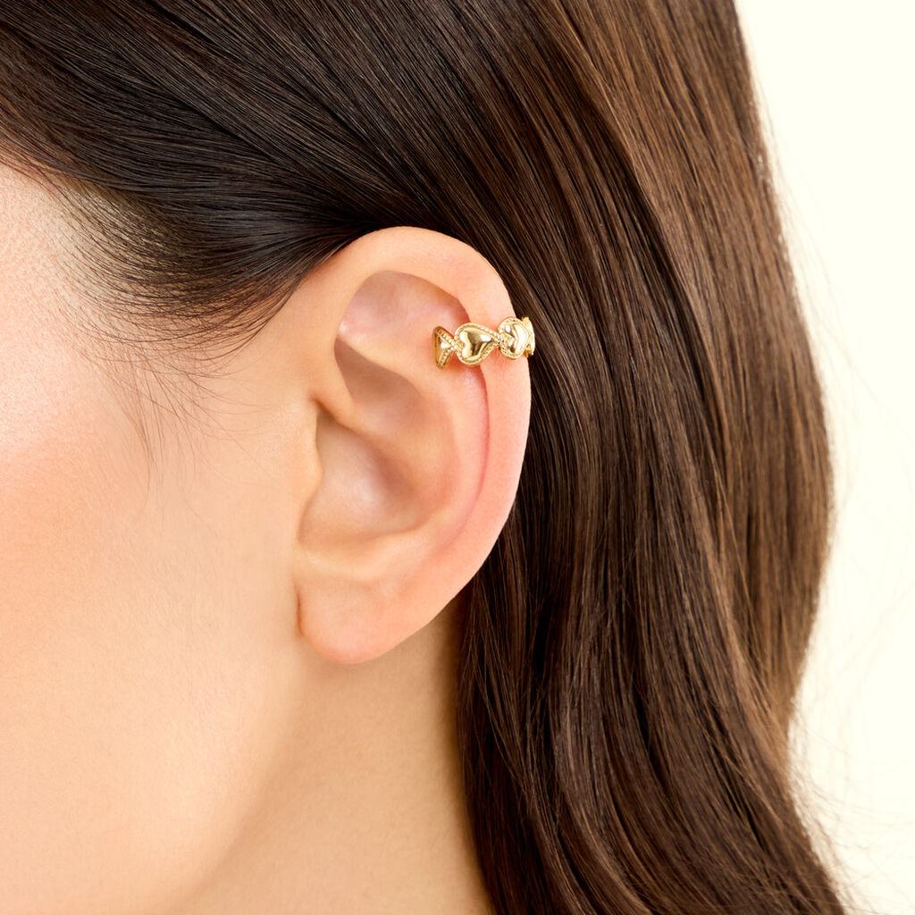 Bijoux D'Oreilles Joane Acier Jaune - Boucles d'oreilles Mix and Match Femme | Histoire d&rsquo;Or
