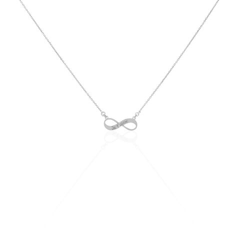 Collier Argent Blanc Wandis - Colliers fantaisie Femme | Histoire d’Or