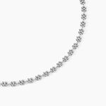 Collier Ashlee Argent Blanc - Ras de cou Femme | Histoire d&rsquo;Or