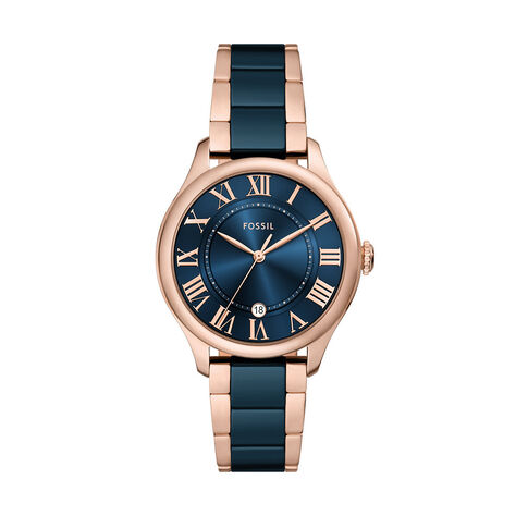 Montre Fossil Gilmore Bleu - Montres Femme | Histoire d&rsquo;Or