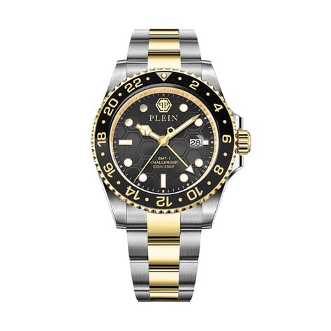 Montre Philipp Plein Gmt-i Challenger Noir - Montres Homme | Histoire d’Or