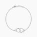 Bracelet Kim Argent Blanc - Bracelets Homme | Histoire d’Or