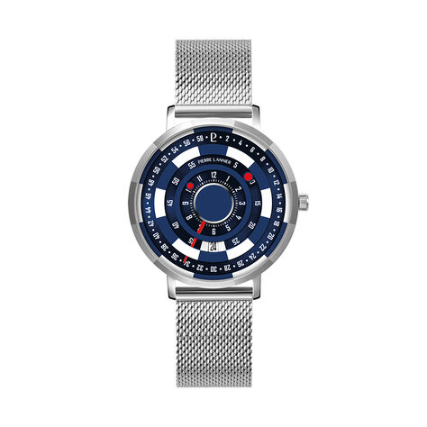 Montre Pierre Lannier Lannier Blackjack Bleu - Montres Homme | Histoire d&rsquo;Or