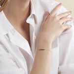Bracelet Karrie Argent Blanc Oxyde De Zirconium - Bracelets Femme | Histoire d&rsquo;Or