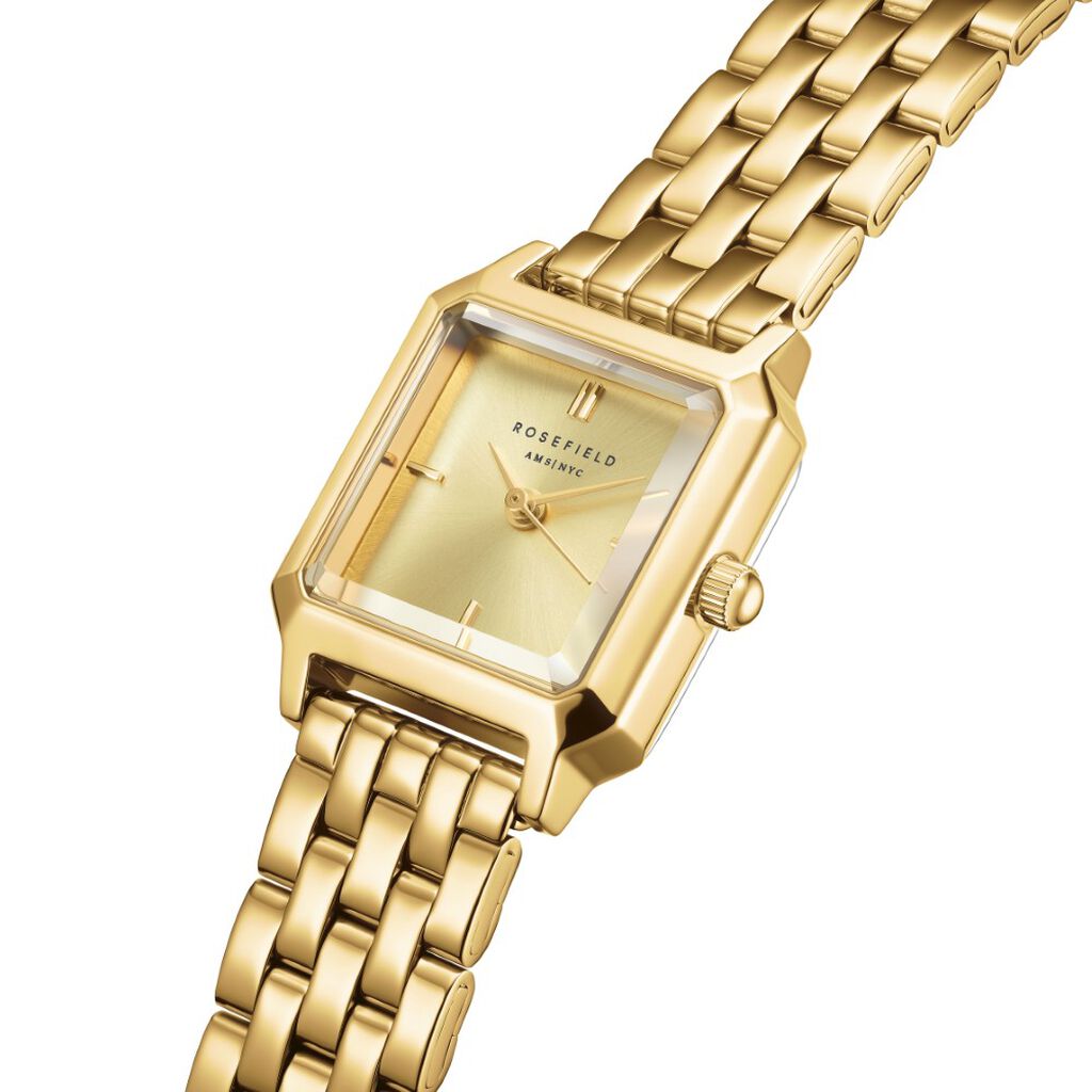 Montre Rosefield Boxelle Champagne - Id&eacute;es cadeaux Femme | Histoire d&rsquo;Or