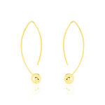 Cr&eacute;oles Helle Amande Or Jaune - Boucles d'oreilles cr&eacute;oles Femme | Histoire d&rsquo;Or