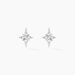 Boucles D'oreilles Puces Astre Precieux Argent Blanc Oxyde - Boucles d'oreilles fantaisie Femme | Histoire d&rsquo;Or