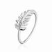 Bague Jade Argent Blanc Oxyde De Zirconium - Bagues avec pierre Femme | Histoire d’Or