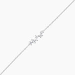 Bracelet Eclat d'Aurore Argent Blanc Oxyde De Zirconium - Bracelets Femme | Histoire d&rsquo;Or