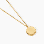 Collier Madline Argent Dor&eacute; A L'Or 750/1000 - Bijoux sans pierre Femme | Histoire d&rsquo;Or