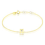 Bracelet Mae Ourson Or Jaune - Bracelets Enfant | Histoire d&rsquo;Or