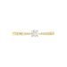 Bague Solitaire Hemera Or Jaune Diamant - Bagues solitaires Femme | Histoire d’Or