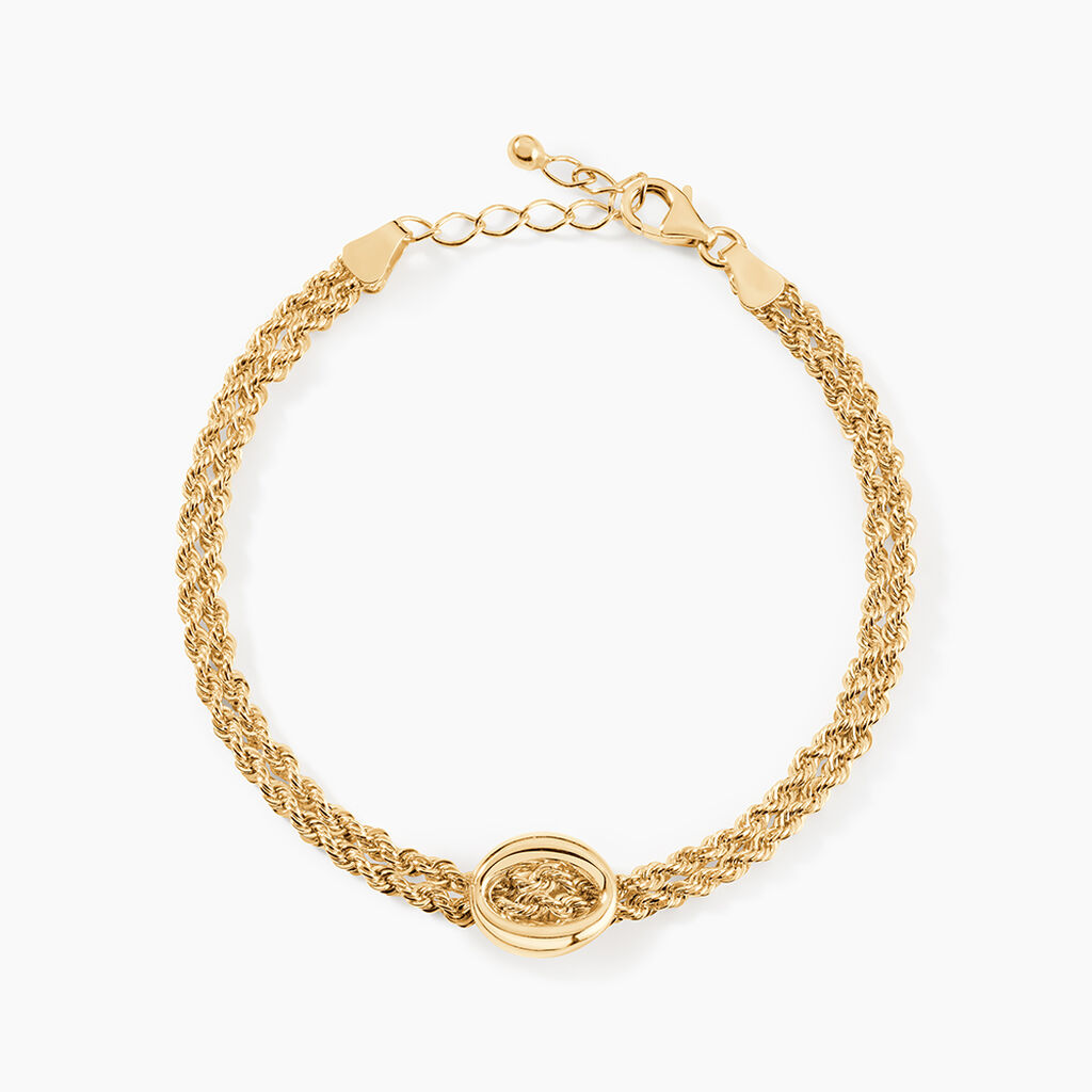 Bracelet Cordelia Or Jaune - Bijoux sans pierre Femme | Histoire d&rsquo;Or
