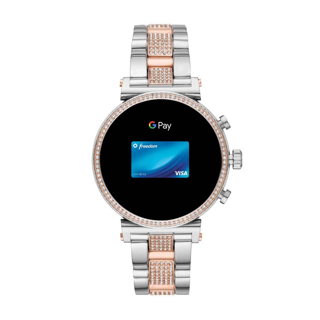 Montre Connectée Michael Kors Full Display Sofie HIMF2XX0010 • Histoire d