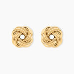 Boucles D'Oreilles Puces Gawain Or Jaune - Clous d'oreilles Femme | Histoire d&rsquo;Or