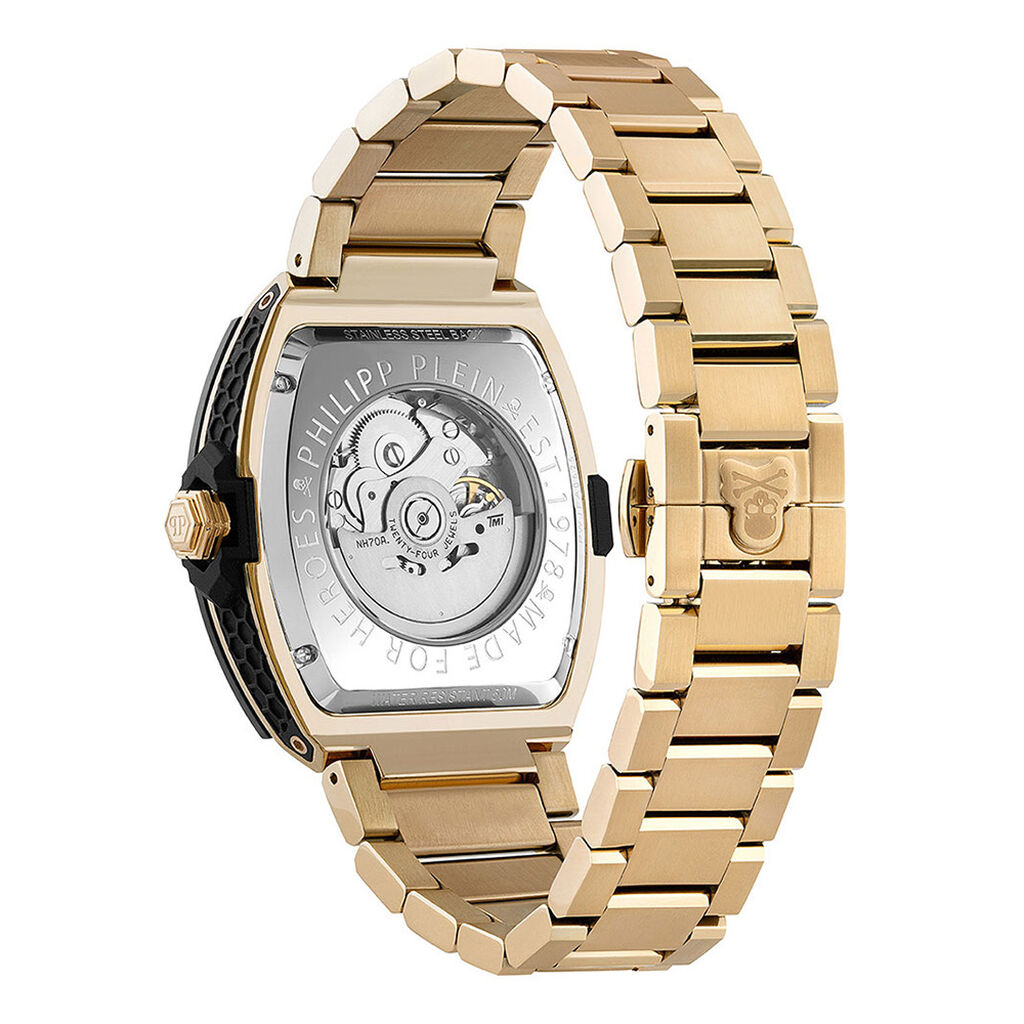 Montre Philipp Plein The $keleton 2.0 Noir - Id&eacute;es cadeaux Homme | Histoire d&rsquo;Or