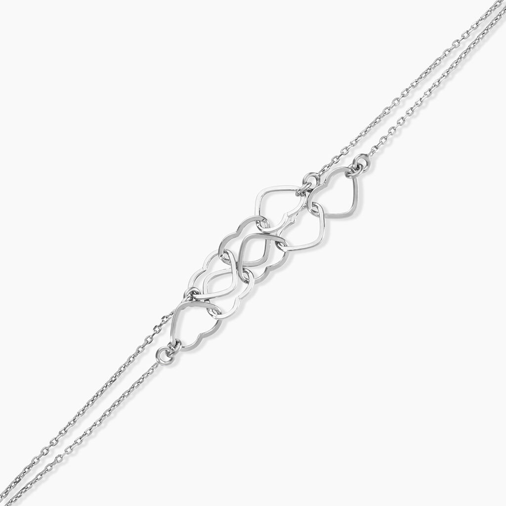 Bracelet Chiara Argent Blanc - Bracelets Femme | Histoire d’Or