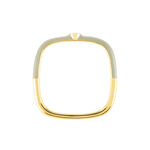 Bague Infini Pop Argent Jaune Oxyde De Zirconium - Bagues solitaires Femme | Histoire d&rsquo;Or