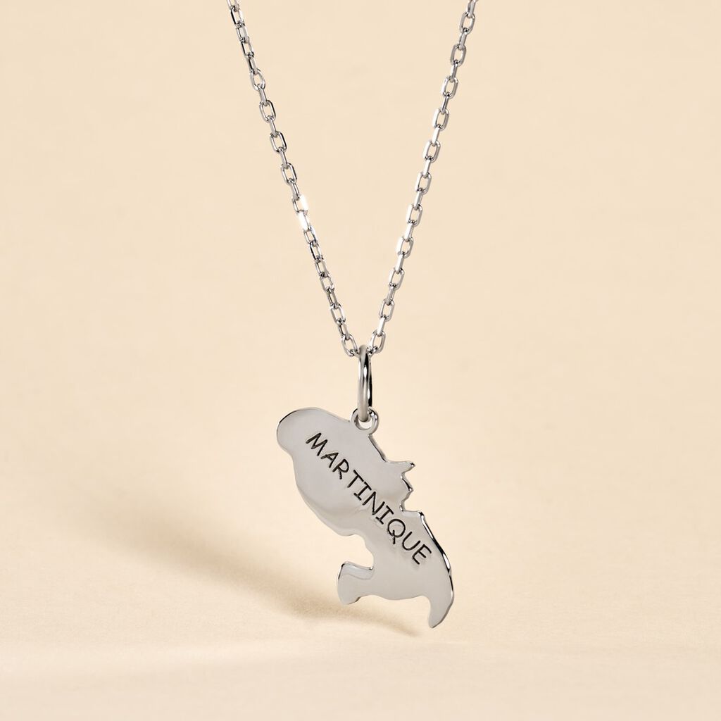 Pendentif Thea Argent Blanc - Pendentifs Famille | Histoire d’Or