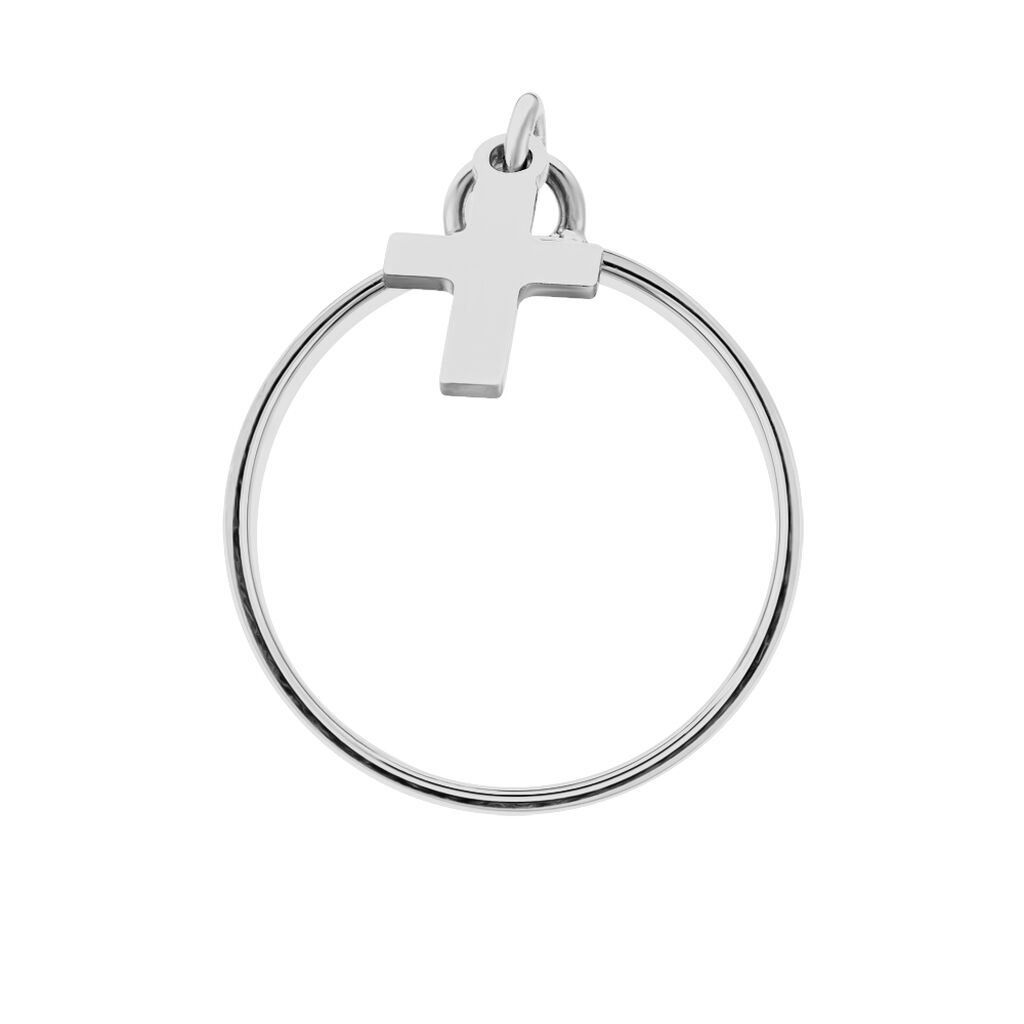 Bague Cecil Argent Blanc - Bagues fantaisie Femme | Histoire d’Or