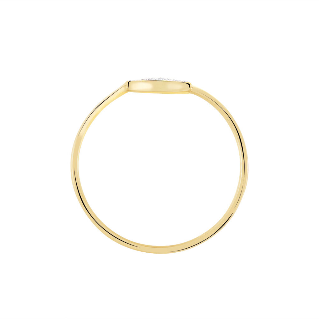 Bague Eryne Or Jaune - Bagues Femme | Histoire d’Or