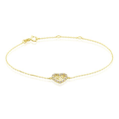 Bracelet Or Jaune Norissa Diamants - Bracelets Femme | Histoire d’Or