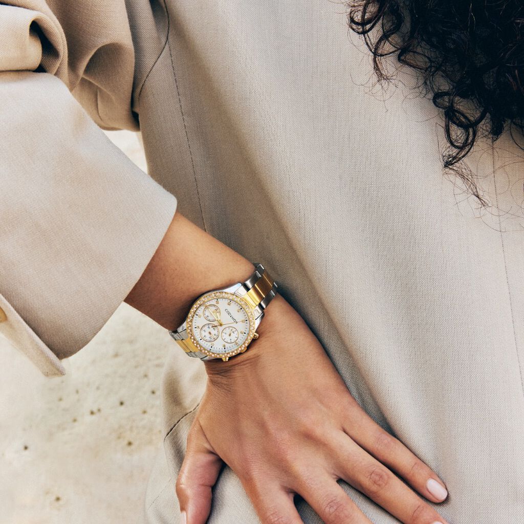 Montre Codhor Julia Blanc - Montres Femme | Histoire d’Or