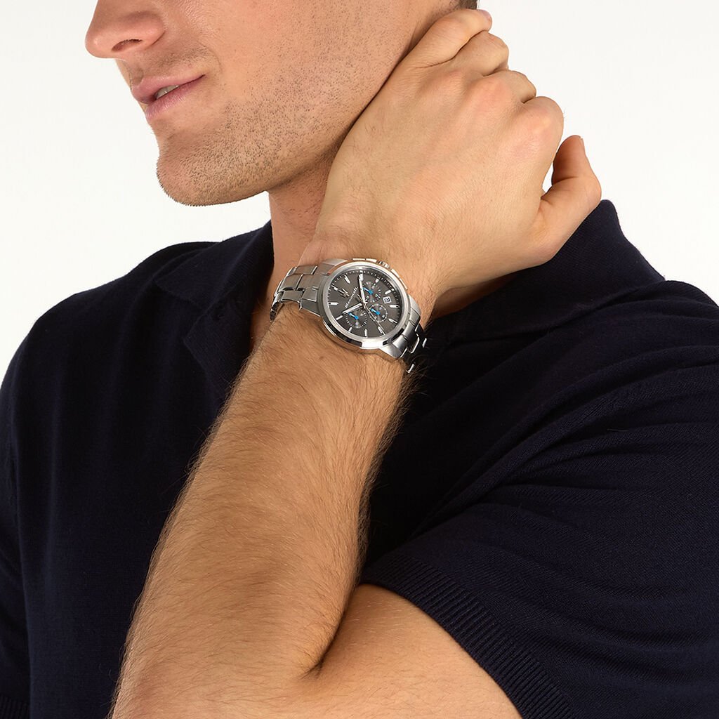 Montre Maserati Successo Gris - F&ecirc;te des p&egrave;res Homme | Histoire d&rsquo;Or