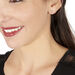Boucles D'oreilles Puces Edmee Cercle Or Bicolore - Clous d'oreilles Femme | Histoire d’Or