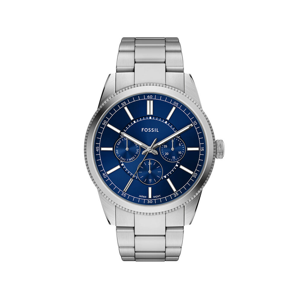 Montre Fossil Pearson Bleu - Montres Homme | Histoire d’Or