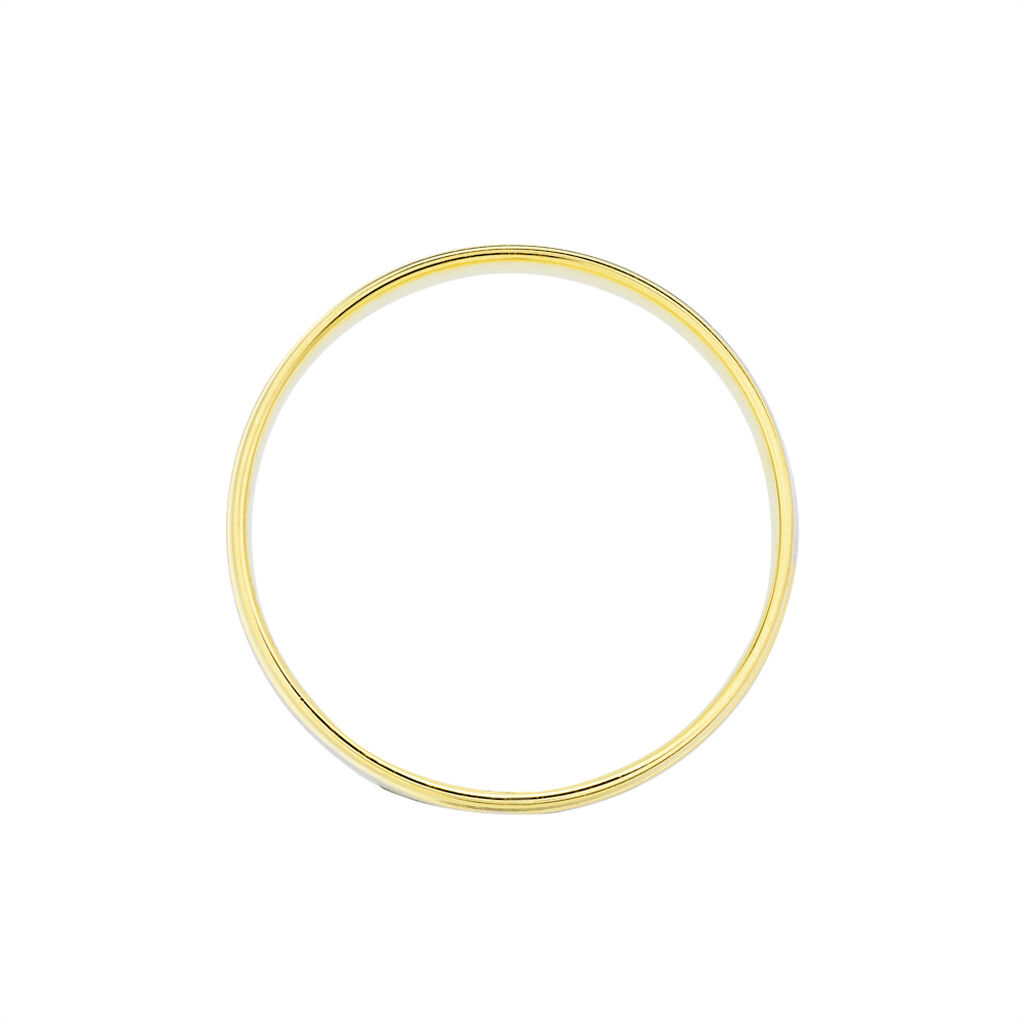 Alliance Romaine Ruban Plat Or Bicolore - Alliances Unisex | Histoire d&rsquo;Or