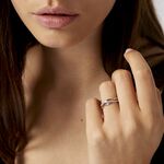 Bague Batista Or Bicolore Diamant - Bagues avec pierre Femme | Histoire d&rsquo;Or