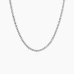 Chaine Casper Argent Blanc - Chaines Homme | Histoire d&rsquo;Or