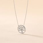 Collier Norina Or Blanc Diamant - Colliers Femme | Histoire d&rsquo;Or