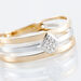 Bague Elsa Or Bicolore Diamant