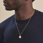 Pendentif Ange Rond Or Jaune - Pendentifs Bapt&ecirc;me Famille | Histoire d&rsquo;Or