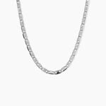 Chaine Kael Argent Blanc - Chaines Homme | Histoire d&rsquo;Or