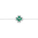 Bracelet Argent Blanc Deryn Verre Oxydes De Zirconium - Bracelets fantaisie Femme | Histoire d’Or