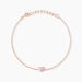 Bracelet Myhalf Argent Rose Oxyde De Zirconium - Bracelets Femme | Histoire d’Or