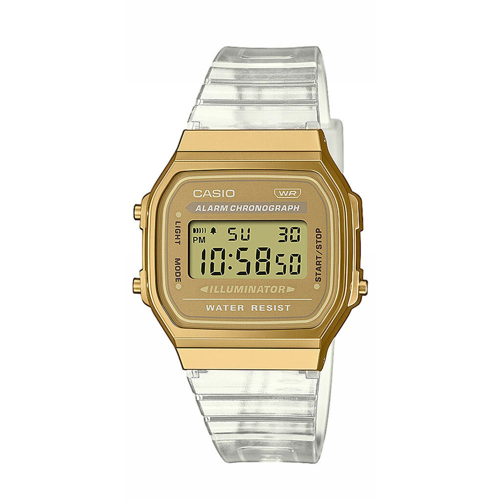 Montre Casio Collection Vintage Iconic Dor&eacute; - Montres  | Histoire d&rsquo;Or
