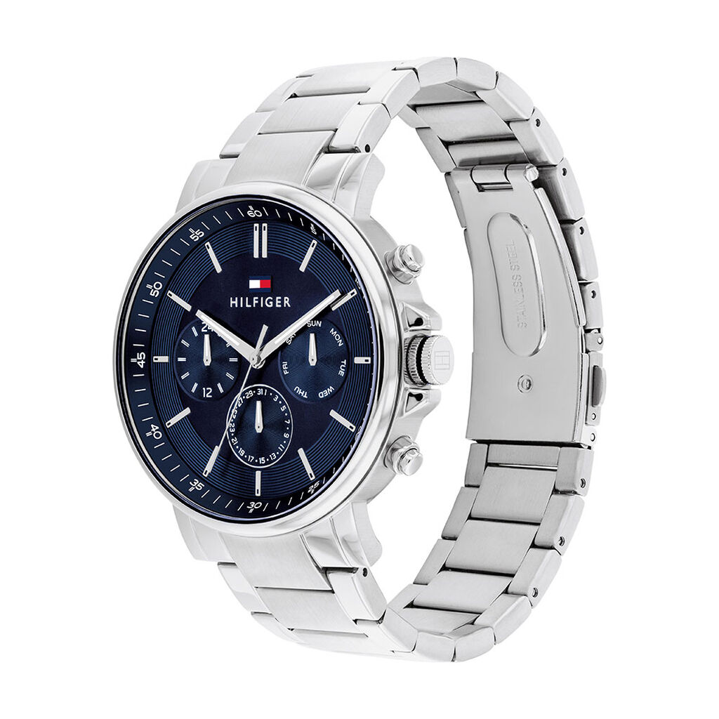 Montre Tommy Hilfiger Tyson Bleu - Montres Homme | Histoire d’Or