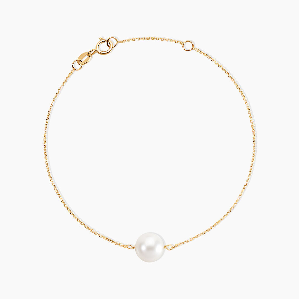 Bracelet Sissy Or Jaune Perle De Culture - Bracelets Femme | Histoire d&rsquo;Or