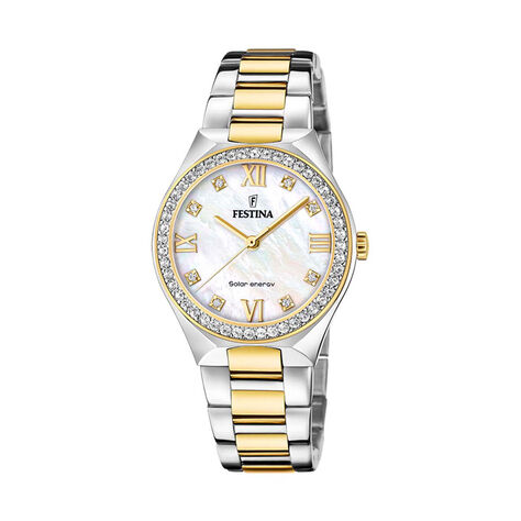 Montre Festina Solar Energy Nacre - Montres Femme | Histoire d’Or