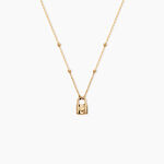 Collier Forever Plaqu&eacute; Or Jaune - Bijoux sans pierre Femme | Histoire d&rsquo;Or