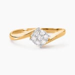 Bague Solitaire Lysia Or Jaune Diamant - Bagues solitaires Femme | Histoire d&rsquo;Or
