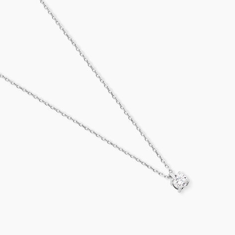 Collier Elfa Or Blanc Diamant - Colliers Femme | Histoire d’Or
