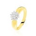 Bague Chou Or Jaune Diamant - Bagues avec pierre Femme | Histoire d’Or