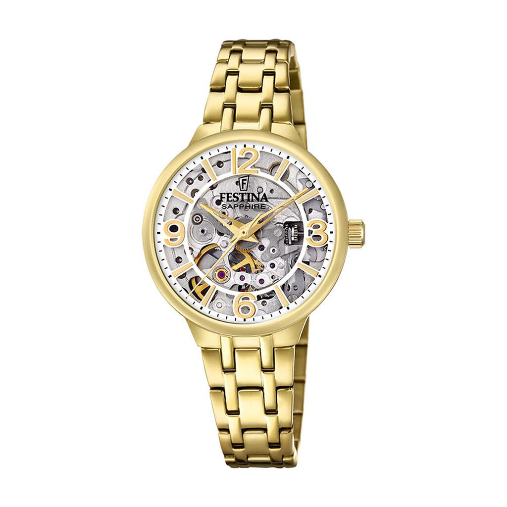 privacy gen US dollar Montres Festina F20617/1 Acier Boucle déployante simple Jaune Ronde -  HIMFJ4C0020 • Histoire d'Or