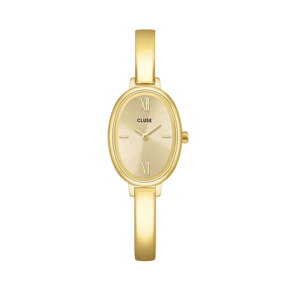 Montre Cluse L'Ovale Champagne - F&ecirc;te des m&egrave;res Femme | Histoire d&rsquo;Or